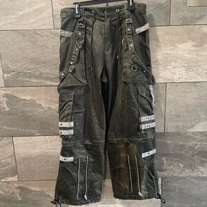 Men's Black Baggy Rave Pants